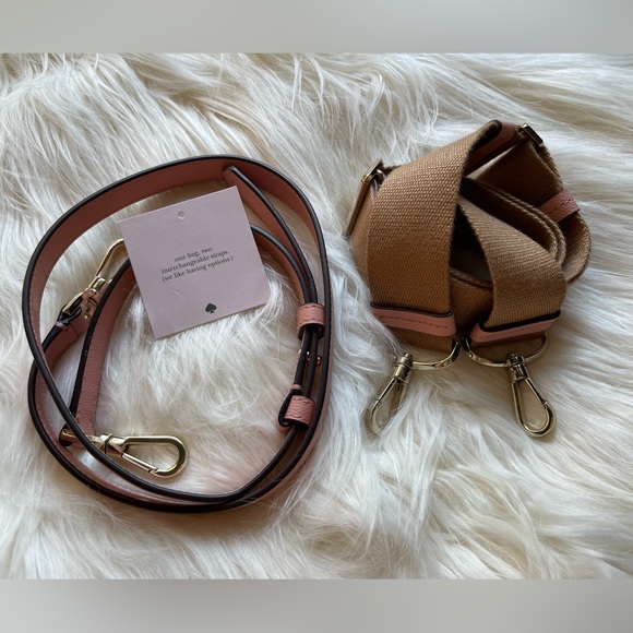 Kate Spade New York Suzy Medium North South Crossbody Tote in Cosmetic Pink - Picture 14 of 16